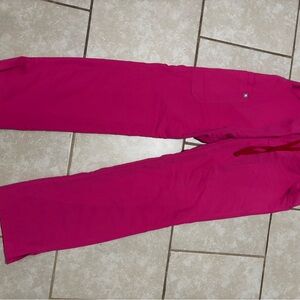 Figs Shocking Pink Kade Cargo